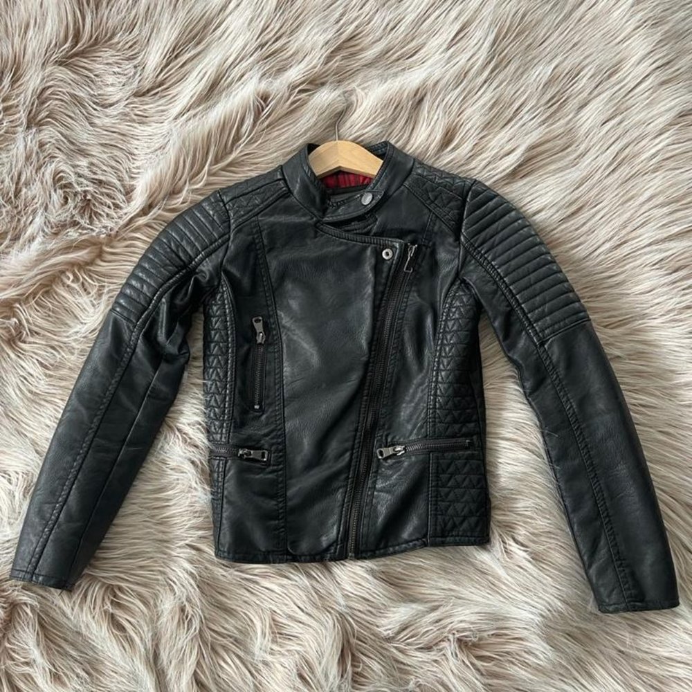 Girls Leather Jacket